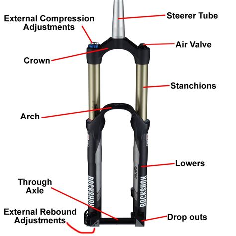 fork suspension diagram 